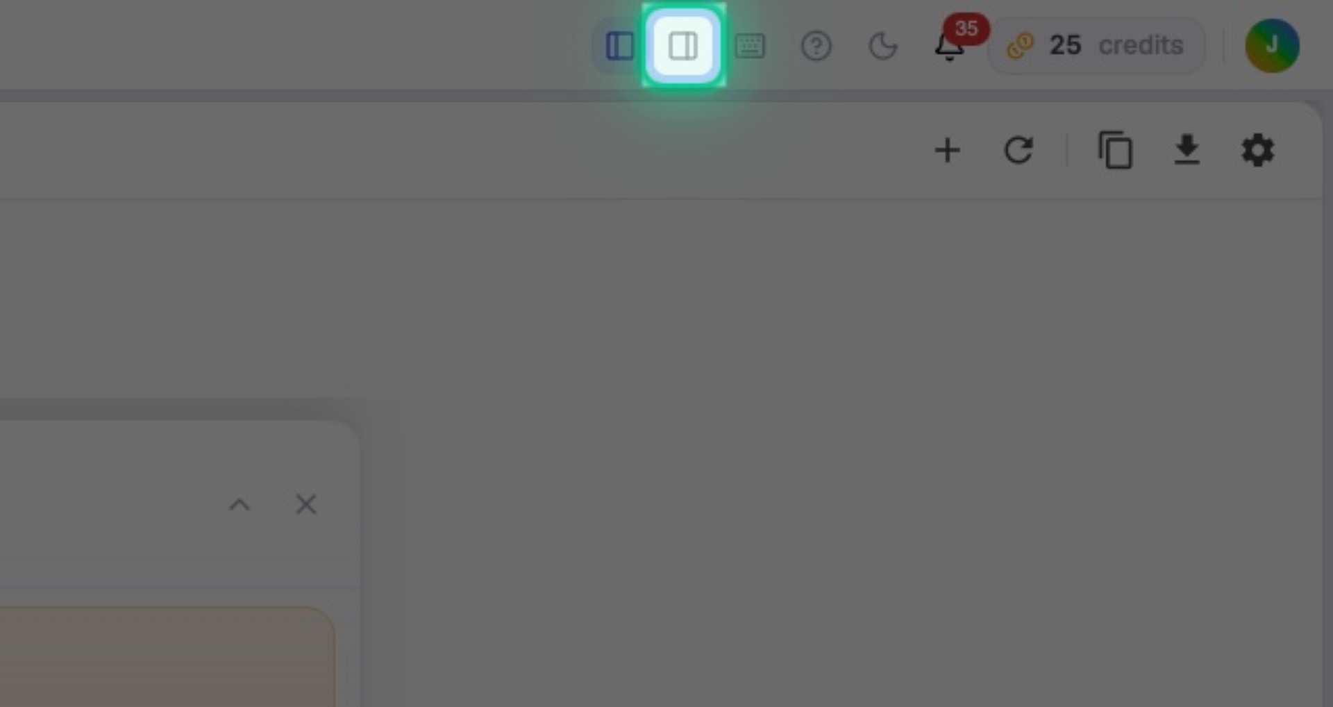 Step 1: Click to Open the Right Utility Panel