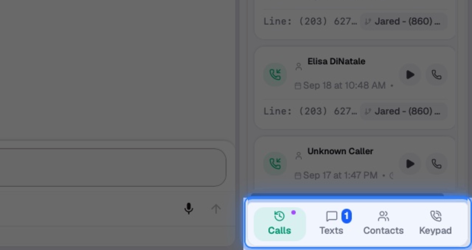 Step 5: Phone Tabs