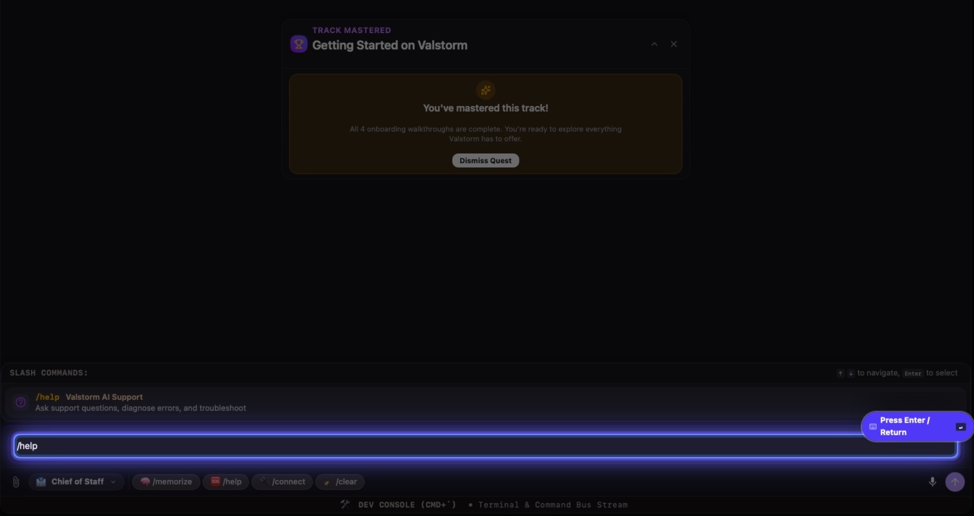 Step 6: Ask