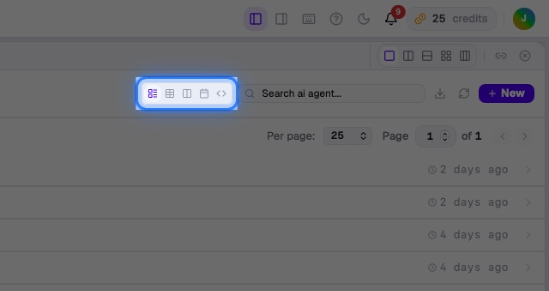 Step 6: Switching Views